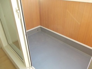 広々としたバルコニーです