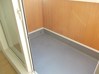 広々としたバルコニーです