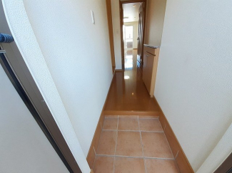 きれいな玄関です