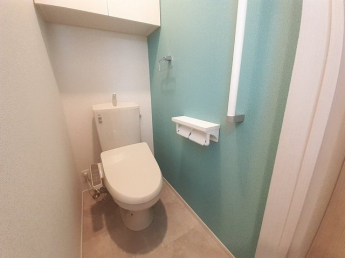 落ち着いたトイレです