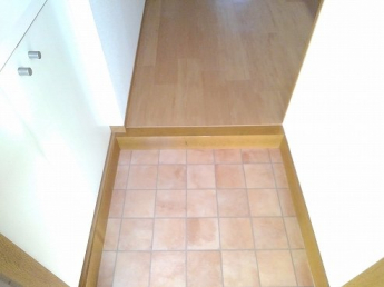 ゆったりとした玄関です