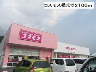 コスモスまで2100m