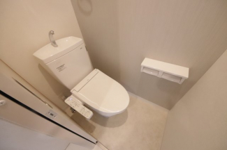 清潔感のあるトイレです