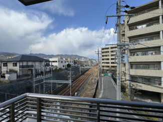 広やかな眺望です