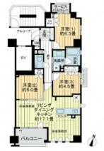 神戸市東灘区西岡本３丁目のマンションの画像
