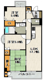 【間取り】