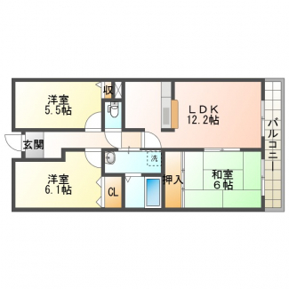 【間取り】