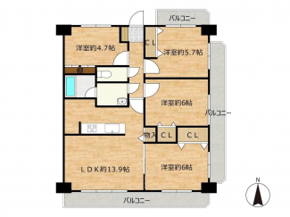 【間取り】