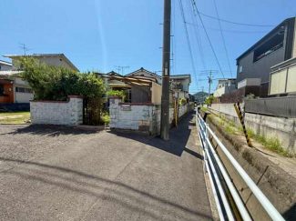 北側道路です。