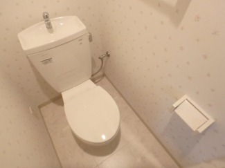 コンパクトで使いやすいトイレです
