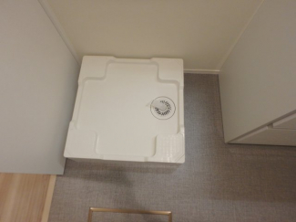 洗濯機置場です