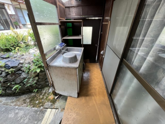 外　流し台