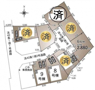 明石市北王子町の新築一戸建ての画像