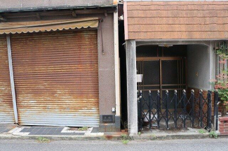 北側境界部分です