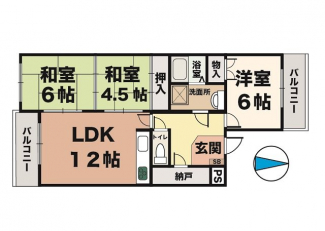 6帖和室を洋室に変更予定です。