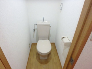 ゆったりとした空間のトイレです