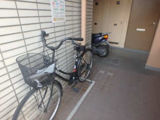 自転車置場です