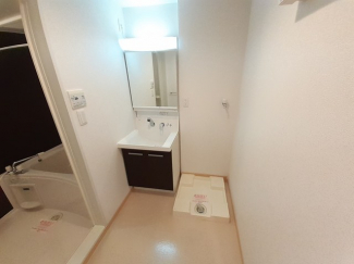 忙しい朝には欠かせない洗面所です