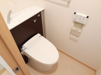 トイレもきれいです