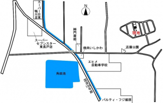 松山市吉藤２丁目の売地の画像