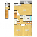 東羽衣３丁目戸建（２階部分）の画像