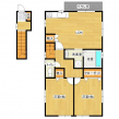 東羽衣３丁目戸建（２階部分）の画像