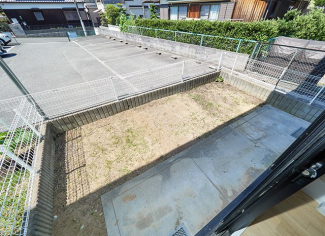 南面専用庭
