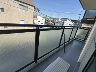 陽当たり良好なバルコニーです