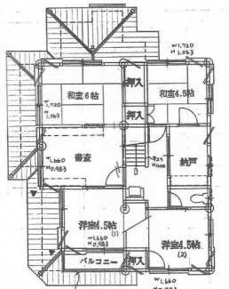 ２階平面図