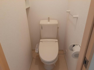 トイレもきれいです