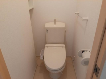 トイレもきれいです