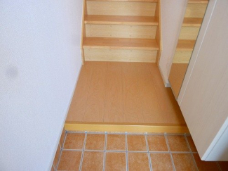 シンプルで使いやすい玄関です