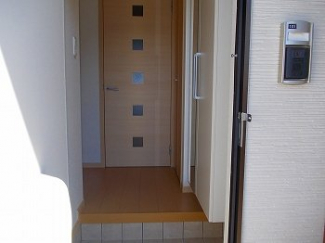 きれいな玄関です