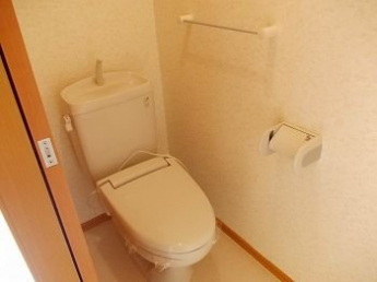 トイレもきれいです