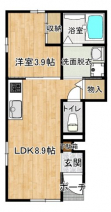 松山市三町１丁目のアパートの画像