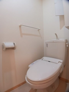 トイレもきれいです