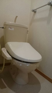 トイレもきれいです