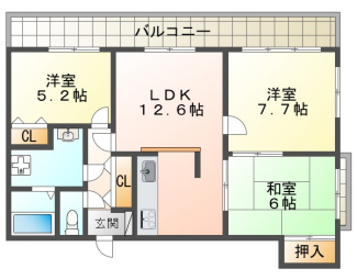 【間取り】