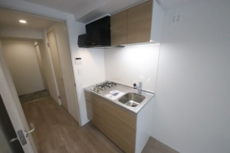 コンパクトなキッチンで掃除もラクラク