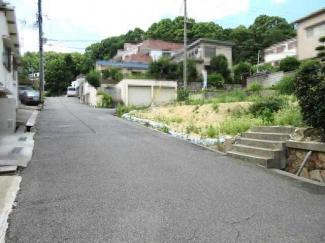 前面道路を含む現地