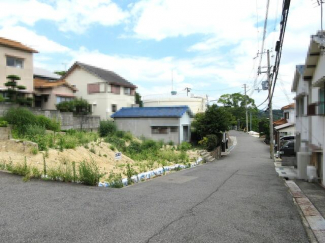 前面道路を含む現地