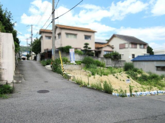 前面道路を含む現地