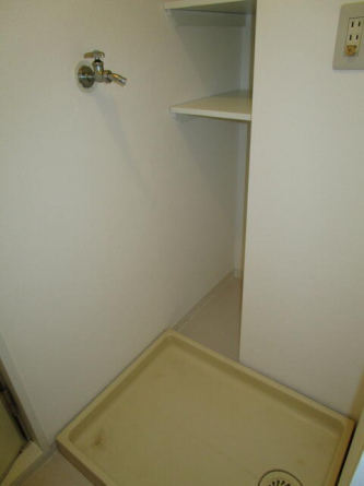 屋内防水パン収納付き