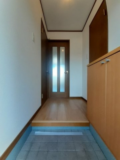 毎日通る玄関はこちらです