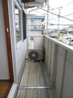 バルコニー付きです