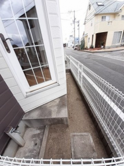 お庭で自由な時間を過ごせます