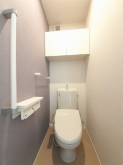 トイレもきれいです