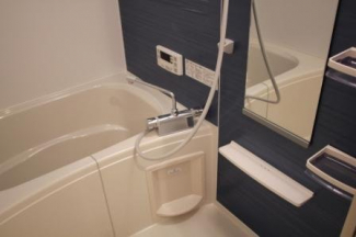 日々の疲れを癒すお風呂付です