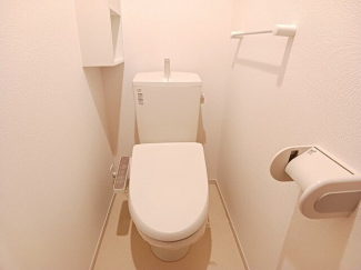 トイレもきれいです