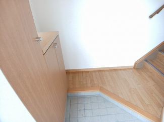 シンプルで使いやすい玄関です